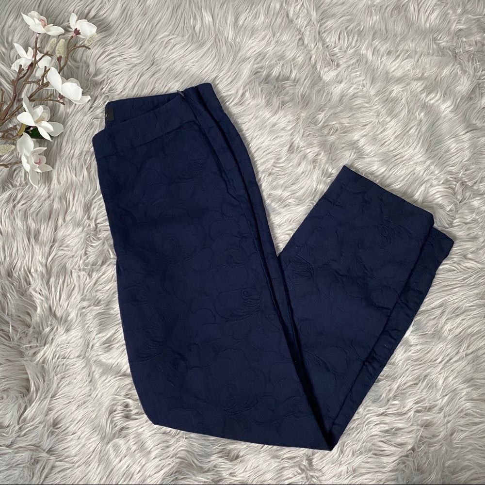 Talbots Navy Cropped pants - size 2 - Picture 5 of 7